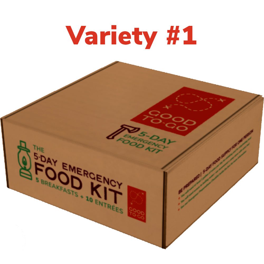 5-Day Emergency Food Kit Variety #1