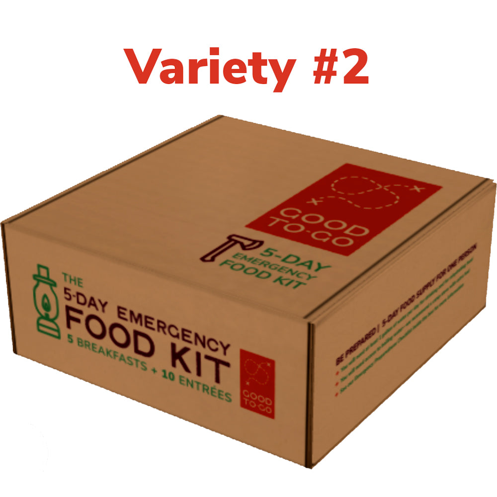 5-Day Emergency Food Kit Variety #2